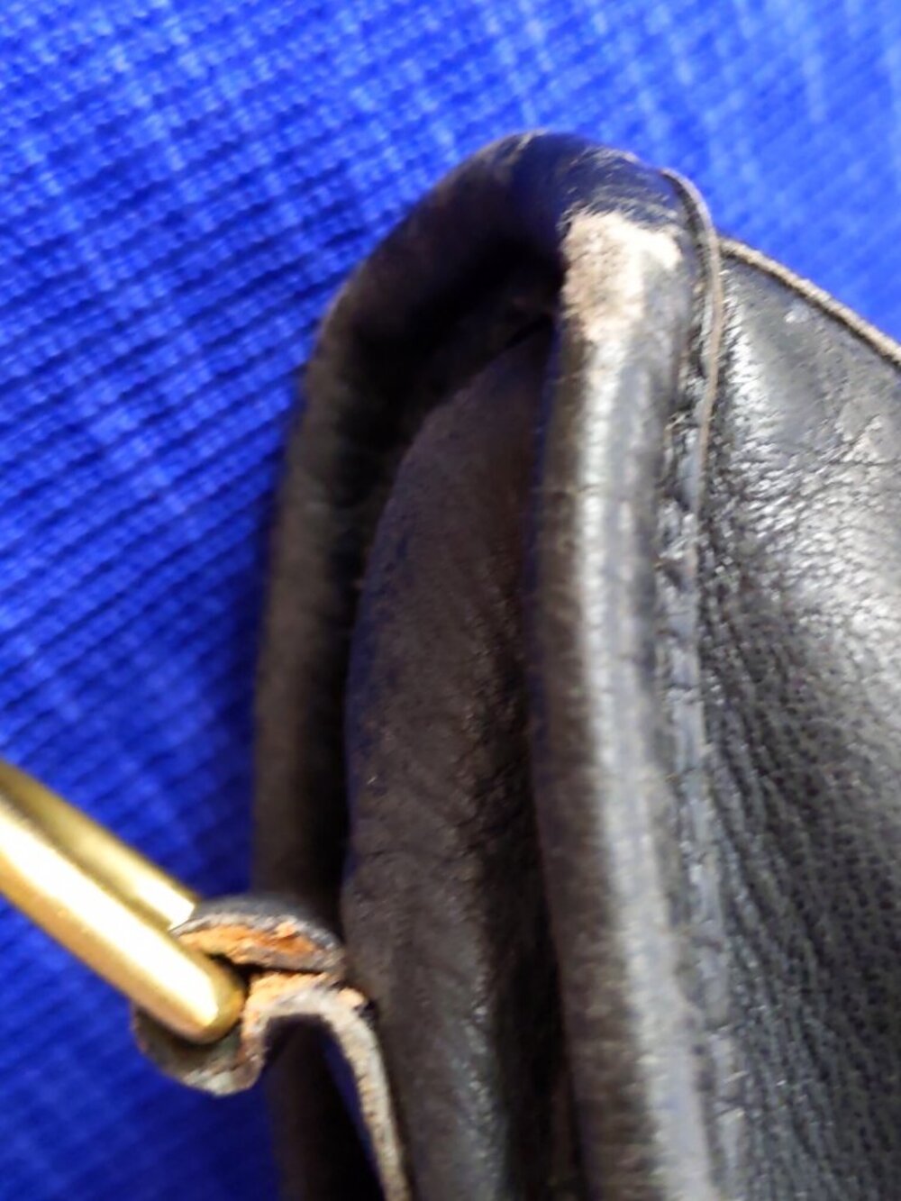 Coach Leather Swinger Style Shoulder Bag 4040 Black *broken* - Picture 13 of 13